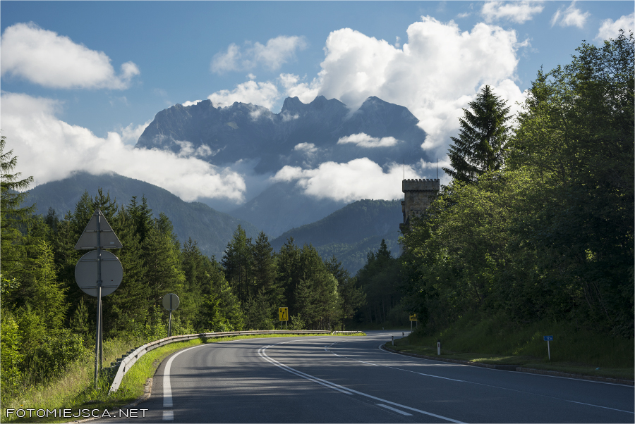 Alpy Bawarskie Garmisch-Partenkirchen Niemcy