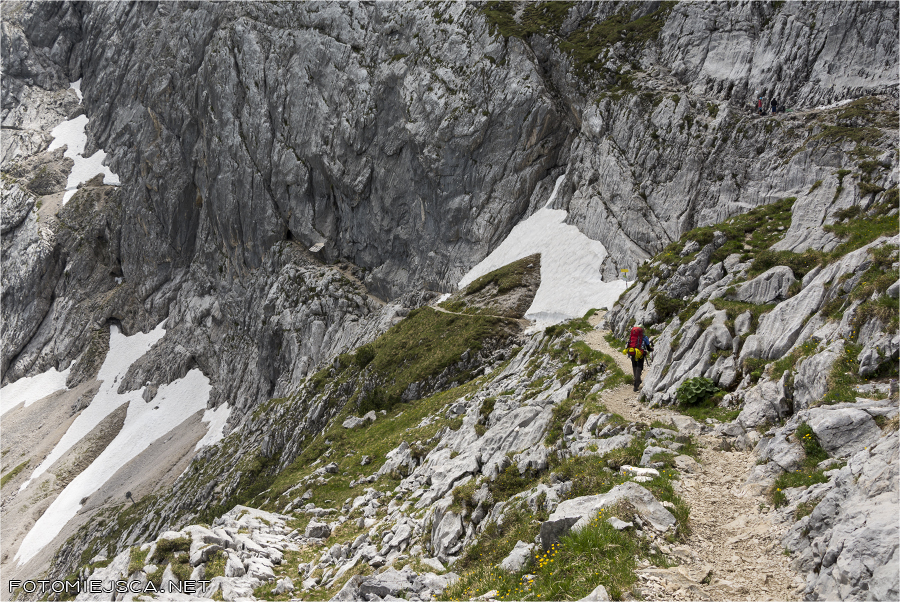 szlak na Alpspitze Alpy Bawarskie