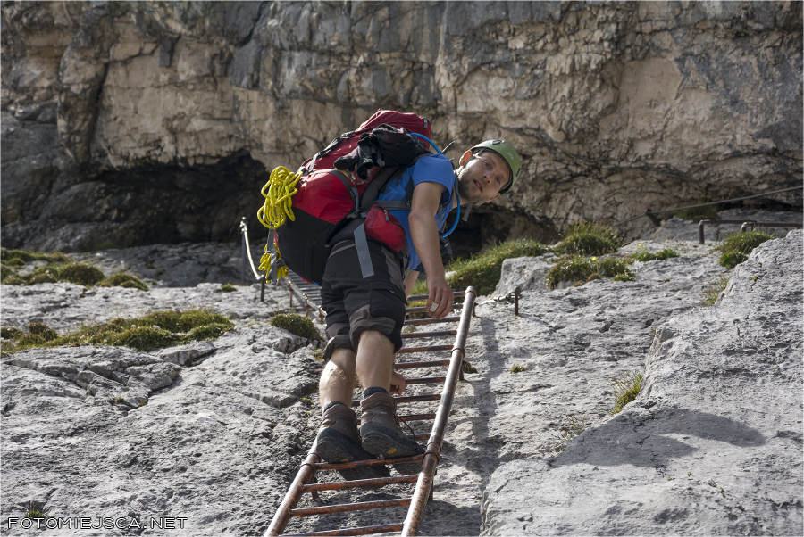szlak na Alpspitze Alpy Bawarskie