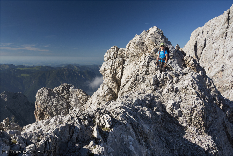 Jubiläumsgrat Grań Jubileuszowa z Alpspitze na Zugspitze Alpy Bawarskie