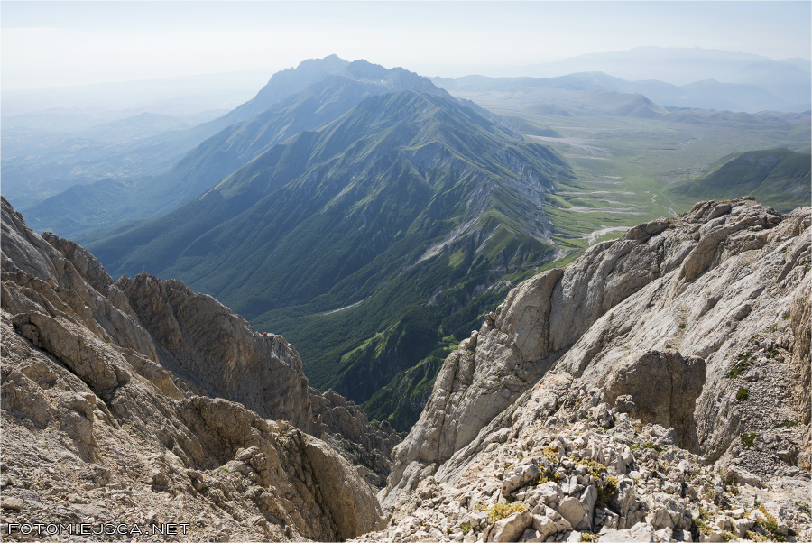 Coste di Sferruccio Corno Grande Gran Sasso Apeniny