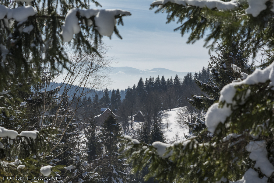 Potrójna Beskid Mały skitury zima w górach