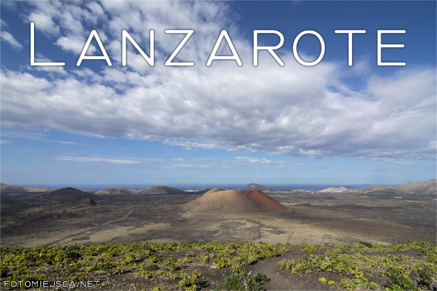 Wulkany na wyspie Lanzarote