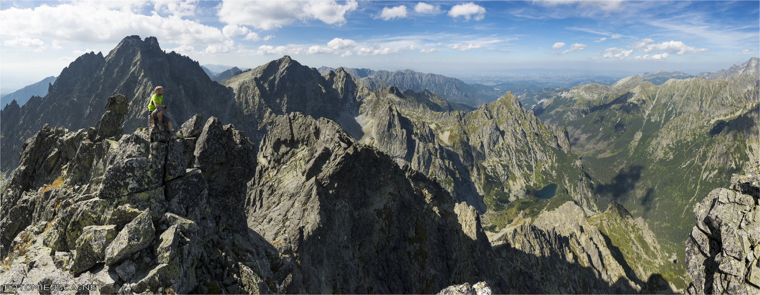 Ganek panorama ze szczytu