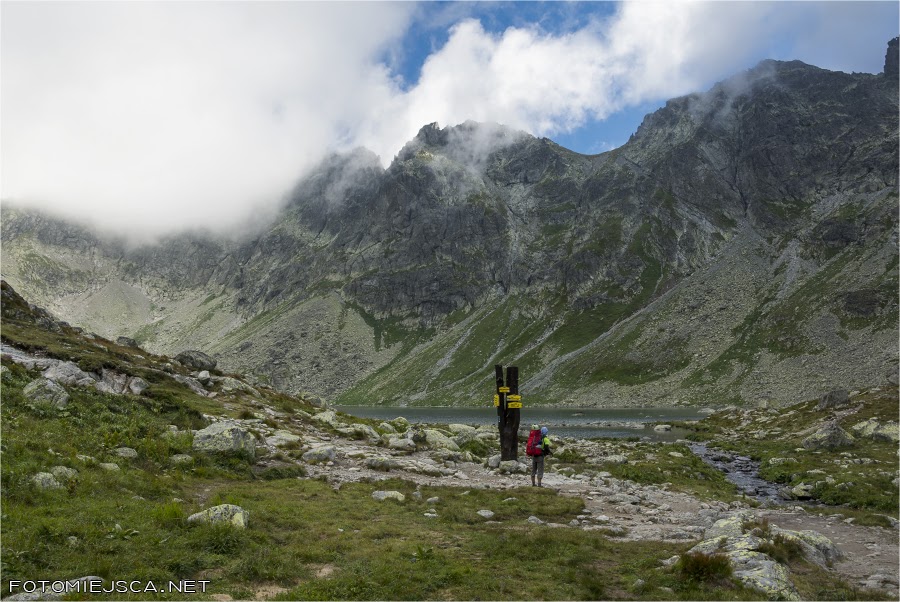 Wielki Hińczowy Staw Hińczowa Dolina Mięgusze Tatry Wysokie Słowackie