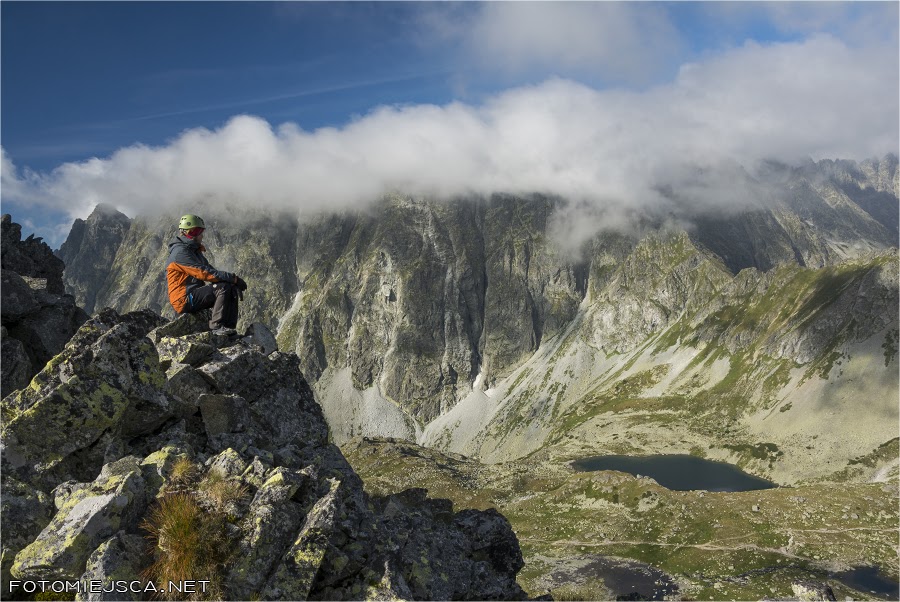 Wołowiec Mięguszowiecki Grań Baszt Dolina Mięguszowiecka Tatry Wysokie Słowackie