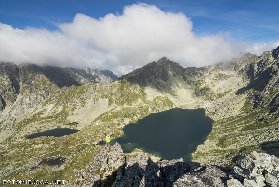 Wołowiec Mięguszowiecki Koprowy Wierch Hińczowa Dolina Hińczowy Staw Tatry Wysokie Słowackie