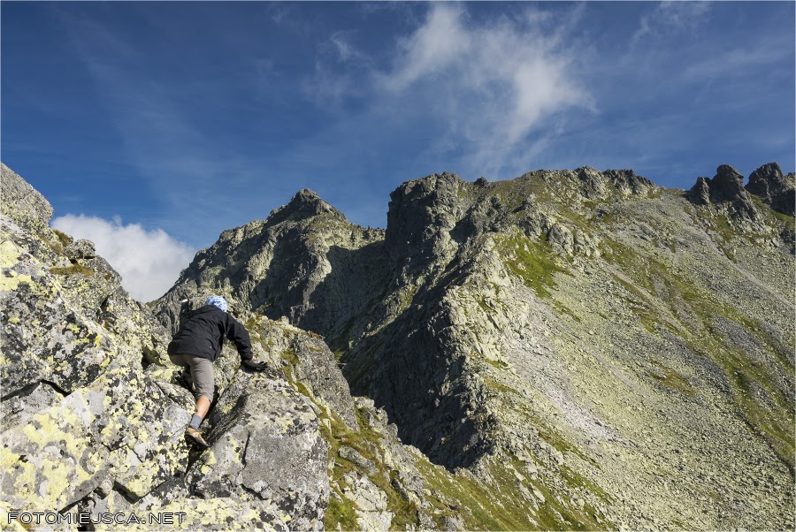 Wołowcowa Przełęcz Hińczowa Turnia Turniczka Wołowy Grzbiet Tatry Wysokie Słowackie