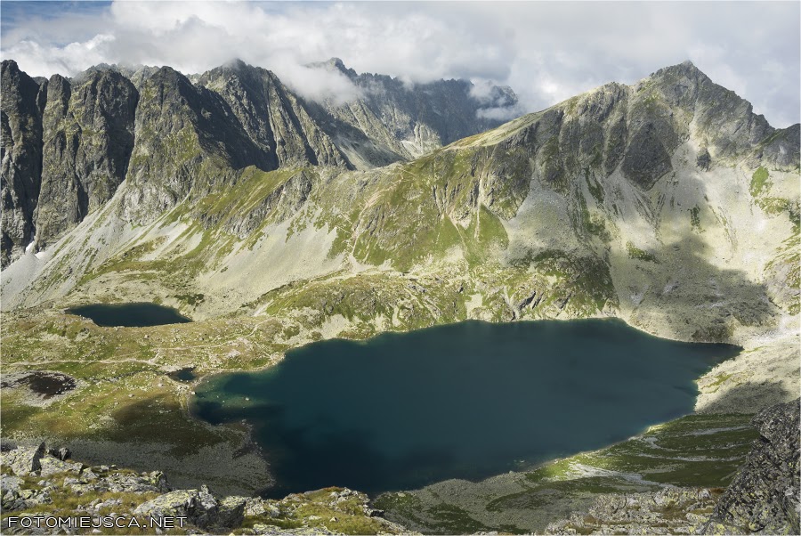 Grań Baszt Koprowa Przełęcz Koprowy Wierch Hińczowy Staw Tatry Wysokie Słowackie