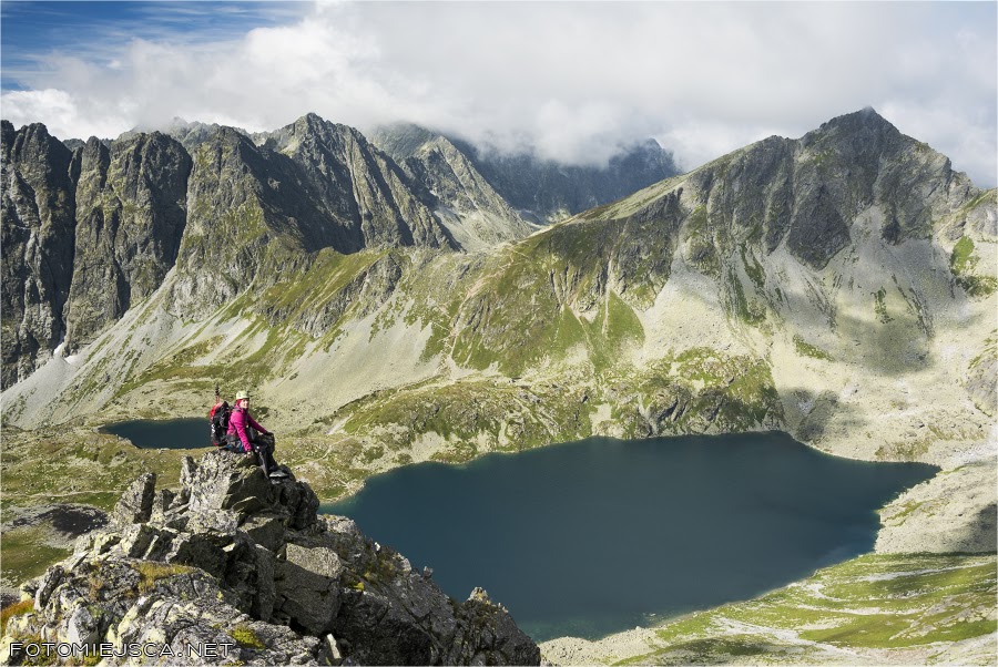 Grań Baszt Koprowa Przełęcz Koprowy Wierch Hińczowy Staw Tatry Wysokie Słowackie