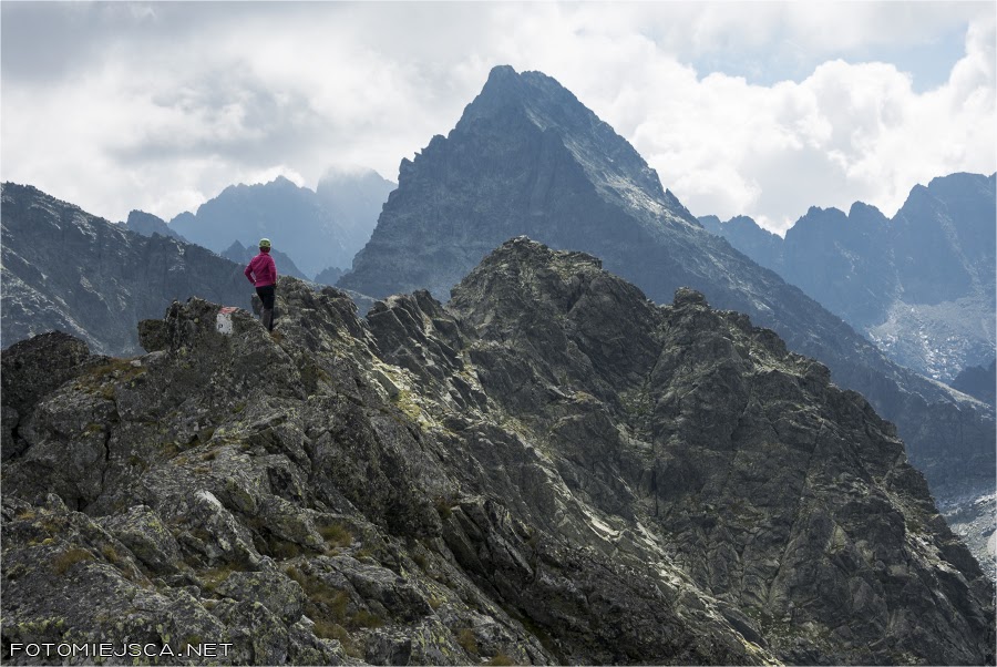 Wysoka Wołowa Turnia  Wołowy Grzbiet Tatry Wysokie Słowackie