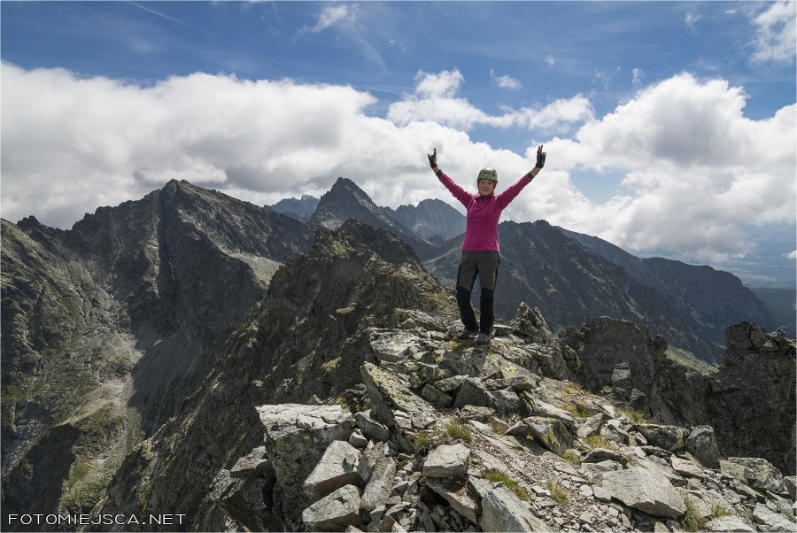 Hińczowa Turnia Wołowy Grzbiet Tatry Wysokie Słowackie
