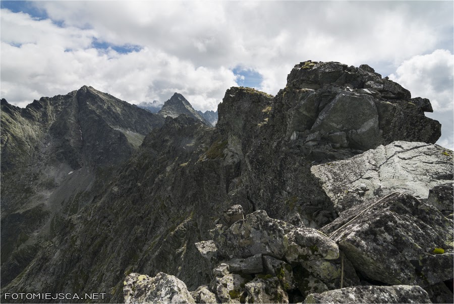 Hińczowa Turnia Wołowy Grzbiet Tatry Wysokie Słowackie