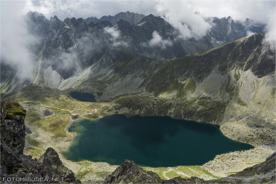 Wielki Hińczowy Staw Hińczowa Dolina Tatry Wysokie Słowackie