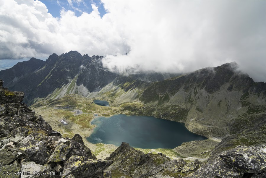 Mięguszowieckki Szczyt Czarny Dolina Hińczowa Tatry Wysokie Słowackie