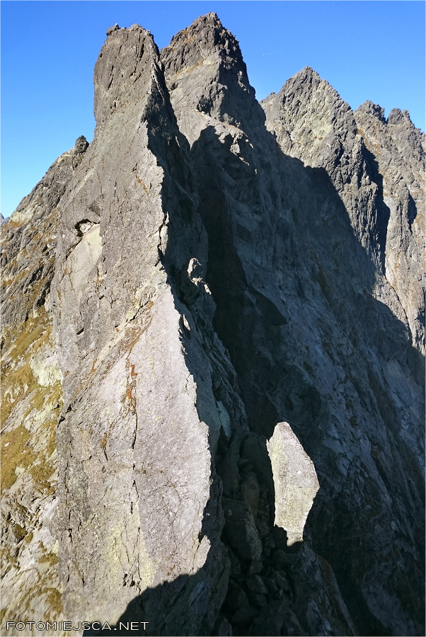 Żabi Koń wschodnia grań Tatry Wysokie