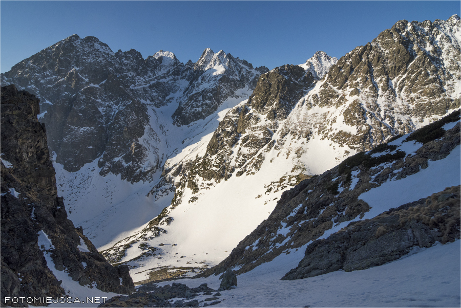 Kozia Szczerbina Kozia Turnia Tatry Wysokie Słowackie