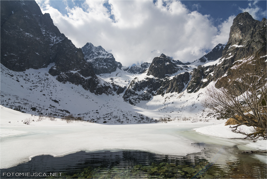 Zielony Staw Kieżmarski Dolina Kieżmarska Tatry Wysokie Słowackie