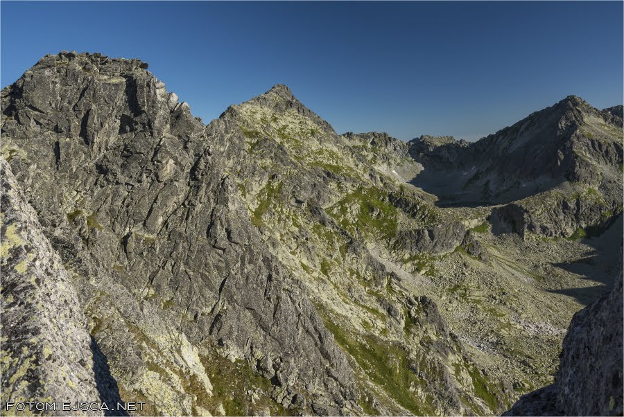 Na Młynickim Solisku Małe Solisko Wielkie Solisko Grań Soliska Dolina Młynicka Tatry Wysokie