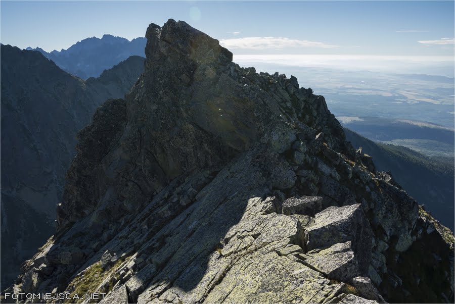 Na Młynickim Solisku Grań Soliska Dolina Młynicka Tatry Wysokie