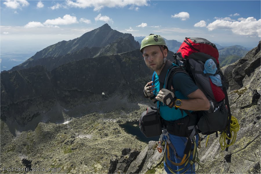 Soliskowa Ławka Wielkie Solisko Grań Soliska Tatry Wysokie