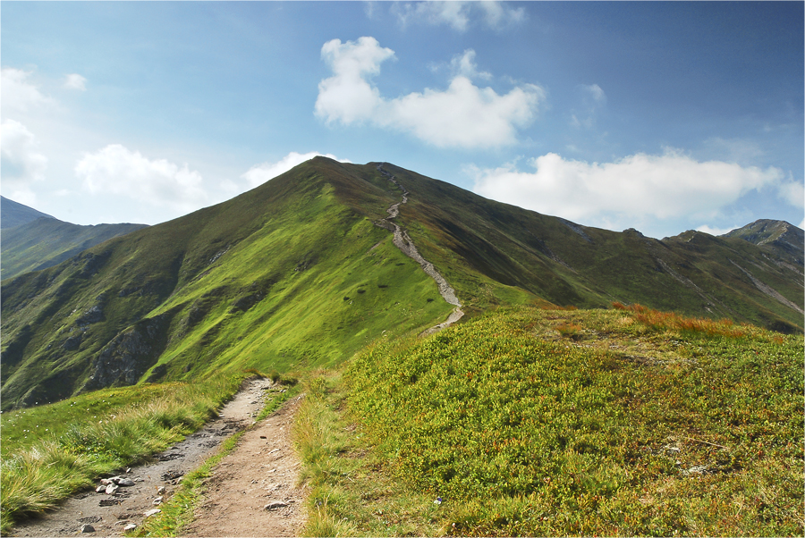 Kończysty Wierch Starorobociański Wierch Tatry Zachodnie
