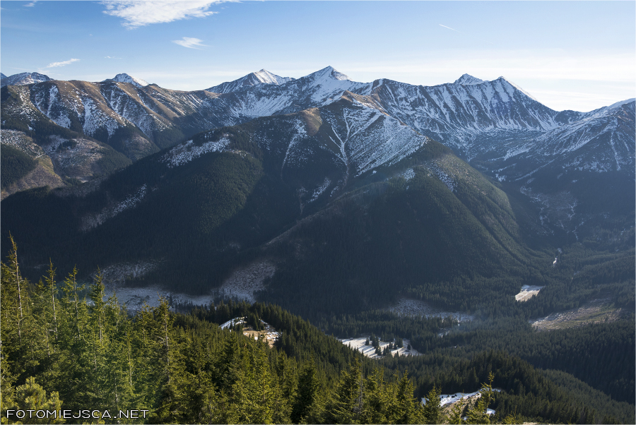 Polana Chochołowska Dolina Jarząbcza Bobrowiec Tatry Zachodnie