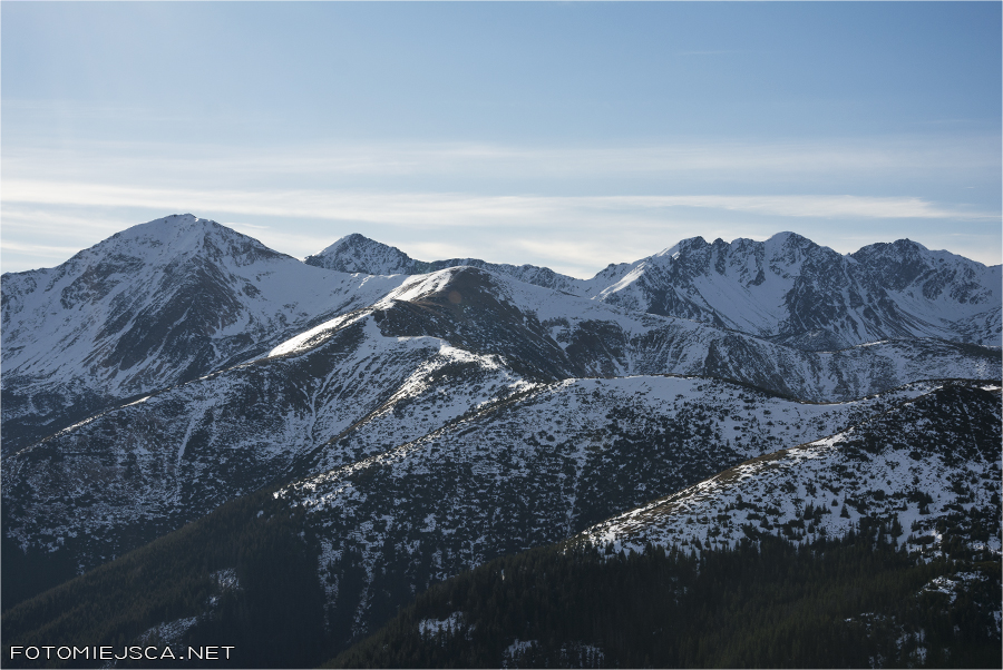 Rakoń Wołowiec Rohacze Tatry Zachodnie